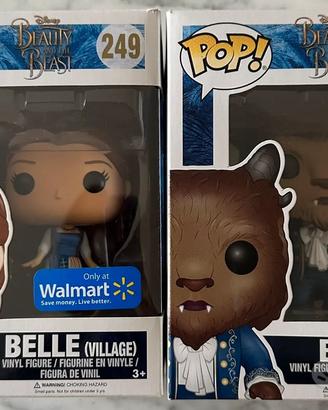 Funko Pop La Bella e La Bestia Wallmart