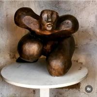 Scultura bronzo SUSAN LUPPINO