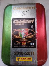 calciatori Panini box metallo.