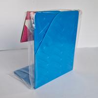 Coppia FERMALIBRI colore blu, 2 pezzi in plastica