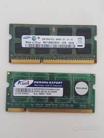 Ram per pc portatili