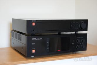 Yamaha C-70 e M-70 C70 M70 Amplificatore Hi-fi  			