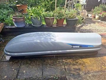 Thule Evolution 700 box tetto bara portasci