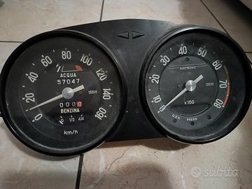 fiat 128 a 112  manometri e contakilometri