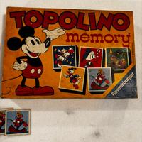 Gioco da tavola vintage Memory prima edizione