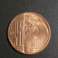 rara moneta 100 lire Mussolini - riconeo 