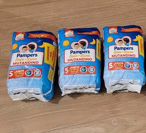 Pannolini Pampers Sole Luna mutandino taglia 5
