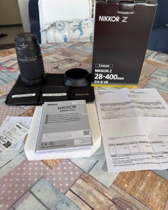 Nikkor Z 28-400mm f/4-8 VR – Garanzia Nikon attiva