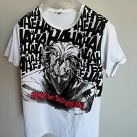 Tshirt Joker bianca della linea Batman tg M