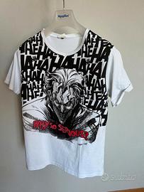 Tshirt Joker bianca della linea Batman tg M