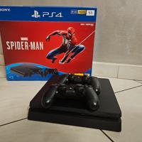 Ps4 slim 1 tb+2 controller