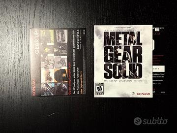 Metal Gear Solid Legacy Collection PS3 NTSC