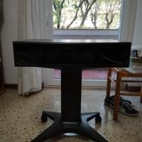 Porta tv con ruote più videoregistratore vhs