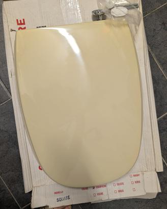 coperchio copri wc colore champagne