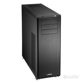 Case Lian Li black in alluminio