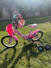 Bici da bambina 14 pollici