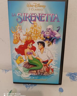 VHS Disney La Sirenetta 1991 originale  non il mo