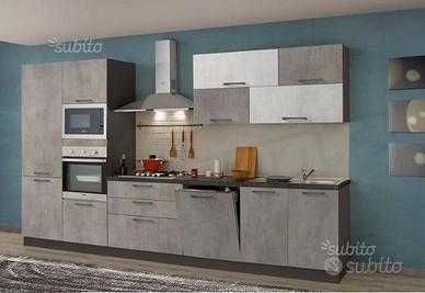 Cucina KIRA -NetCucine- L 360 H.216 completa