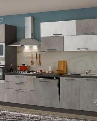 Cucina KIRA -NetCucine- L 360 H.216 completa