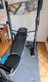 Panca multifunzione Domyos e stepper