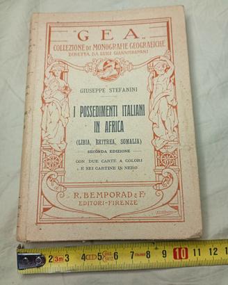 I possedimenti Italiani in Africa 1929