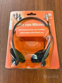 Cuffia con microfono