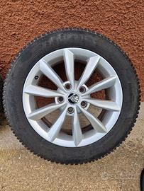 Cerchi lega e gomme invernali 205 55 16 - Skoda VW