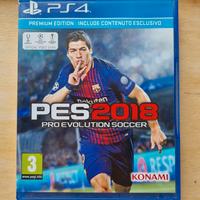 Gioco Play Station 4 - Pes 2018