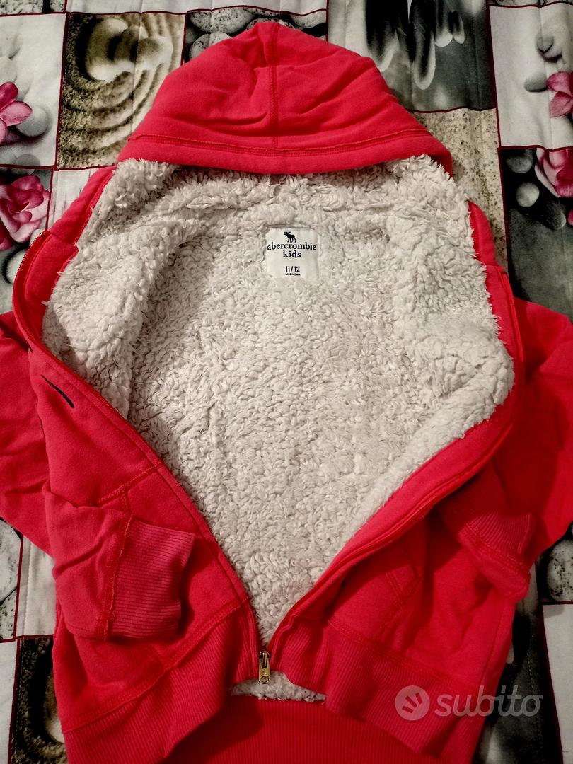 Felpa abercrombie con pelo sale