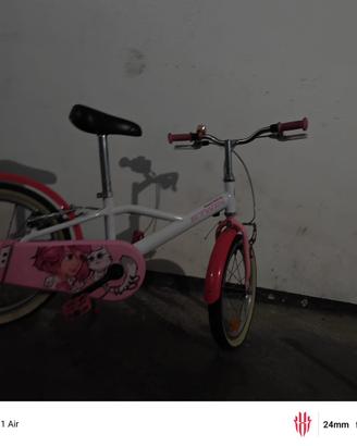 Bici da bambina come nuova  B’TWIN
