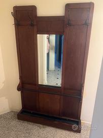 Porta abiti cappelli e ombrelli a parete