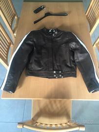 Giacca pelle moto