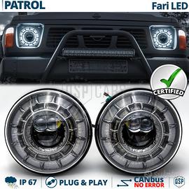 Fari LED per Nissan Patrol GR 4 Y60 OMOLOGATI