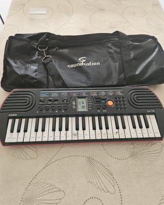tastiera casio SA-87 con custodia