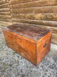 Baule in legno vintage