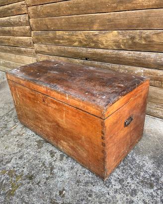Baule in legno vintage