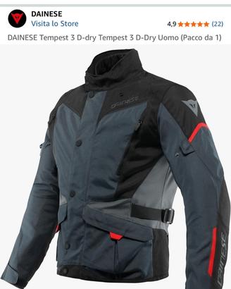 Dainese Tampest 3D Dry tg. 58