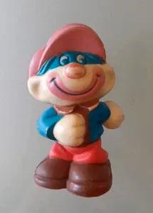 Mego Clown Personaggio vintage gomma PVC 5,5 cm