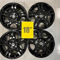 RL4 Cerchi in lega Riverniciati black 18" 5x120 V