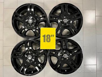 RL4 Cerchi in lega Riverniciati black 18" 5x120 V