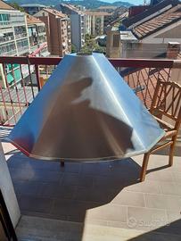 CAPPA ACCIAIO INOX AD ANGOLO - ANGOLARE
