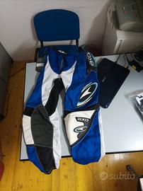 pantaloni cross enduro più guanti 