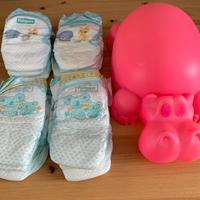 Vasino OK Baby ippopotamo rosa