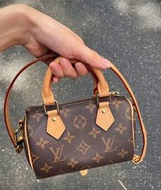 LOUIS VUITTON Speedy Nano Classic Monogram Borsa a