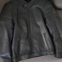 Giacca moto uomo in pelle tg 52 Revit