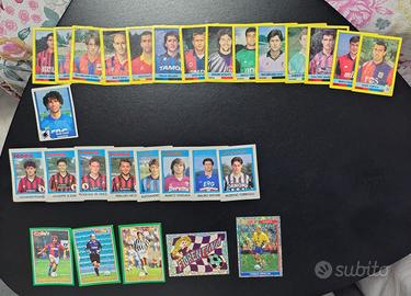 Lotto 30 figurine Calciatori anni '90 miste