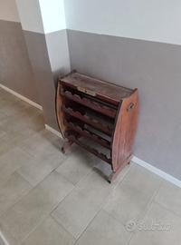 porta bottiglie in legno 