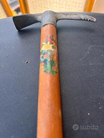 Bastone da trekking vintage in legno