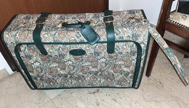 Valigia americana vintage, a rotelle