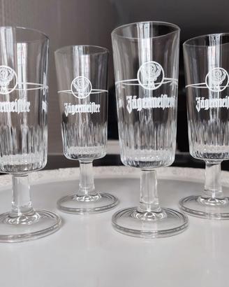 4  Bicchieri Vintage Jägermeister